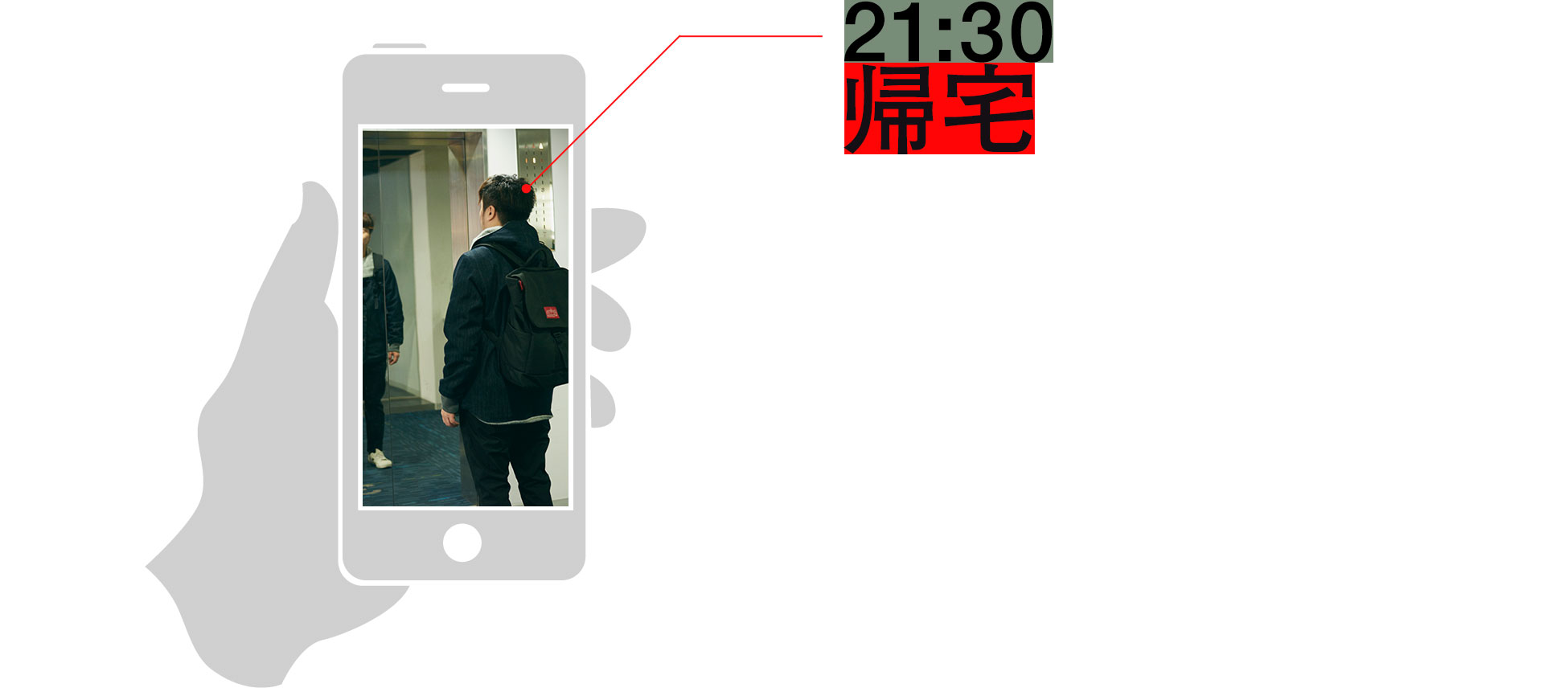 21:30 帰社