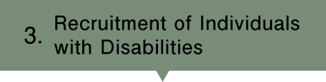 3.Recruitment of Individuals with Disabilities