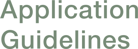 ApplicationGuidelines